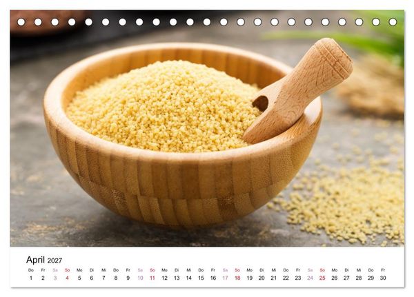 Produktbild: Zwischen Herd und Herz - Stimmungsvolle K&uuml;chenmomente f&uuml;r das ganze Jahr (Tischkalender 2027 DIN A5 quer), CALVENDO Monatskalender