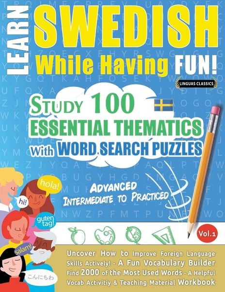 Produktbild: LEARN SWEDISH WHILE HAVING FUN! - ADVANCED