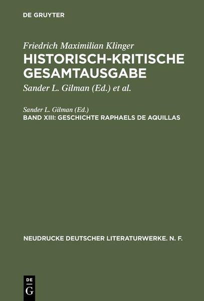 Produktbild: Geschichte Raphaels de Aquillas