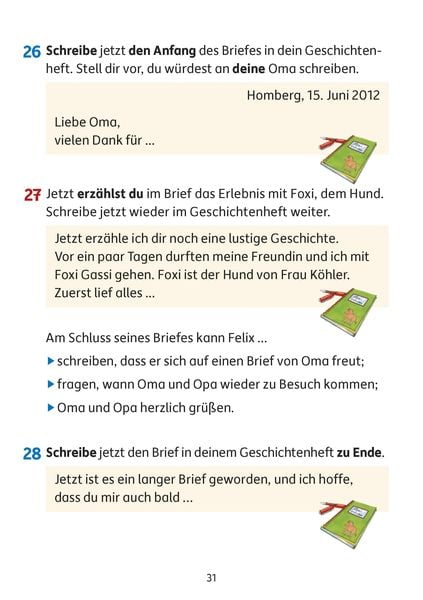 Produktbild: Deutsch 3. Klasse &Uuml;bungsheft - Aufsatz