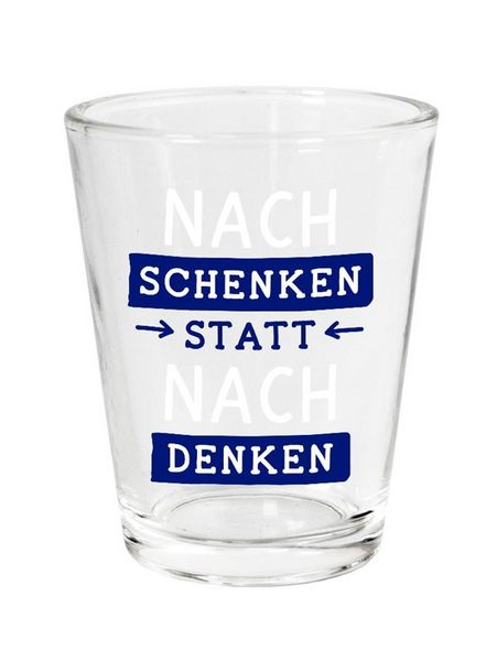 Produktbild: Schnapsglas statt nachdenken