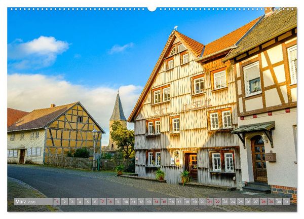 Produktbild: Ein Blick auf Herbstein (hochwertiger Premium Wandkalender 2026 DIN A2 quer), Kunstdruck in Hochglanz
