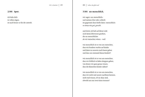 Wehe du gibst auf