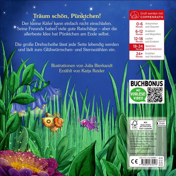 Produktbild: Schlaf gut, kleiner K&auml;fer P&uuml;nktchen