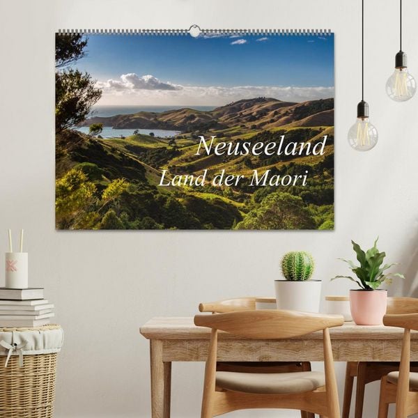 Produktbild: Neuseeland - Land der Maori (Wandkalender 2026 DIN A2 quer), CALVENDO Monatskalender