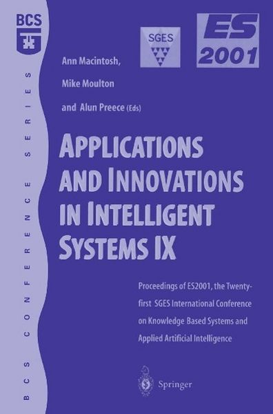 Produktbild: Applications and Innovations in Intelligent Systems IX