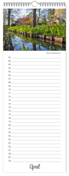 Produktbild: Kalender Geburtstagskalender Spreewald