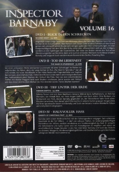 Produktbild: Inspector Barnaby Vol. 16 [4 DVDs]