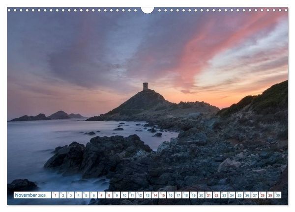 Produktbild: Korsika, das wilde Inselparadies im Mittelmeer (Wandkalender 2026 DIN A3 quer), CALVENDO Monatskalender