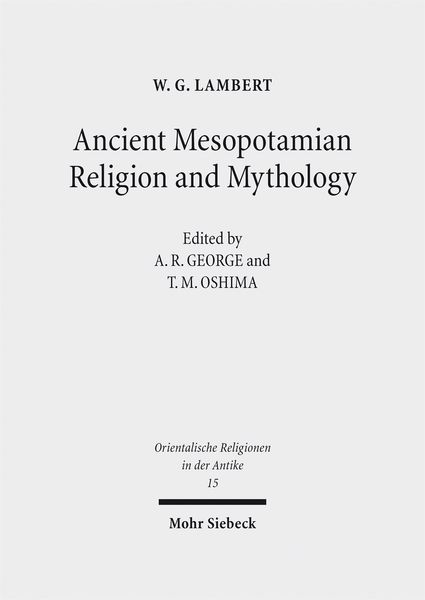 Produktbild: Ancient Mesopotamian Religion and Mythology
