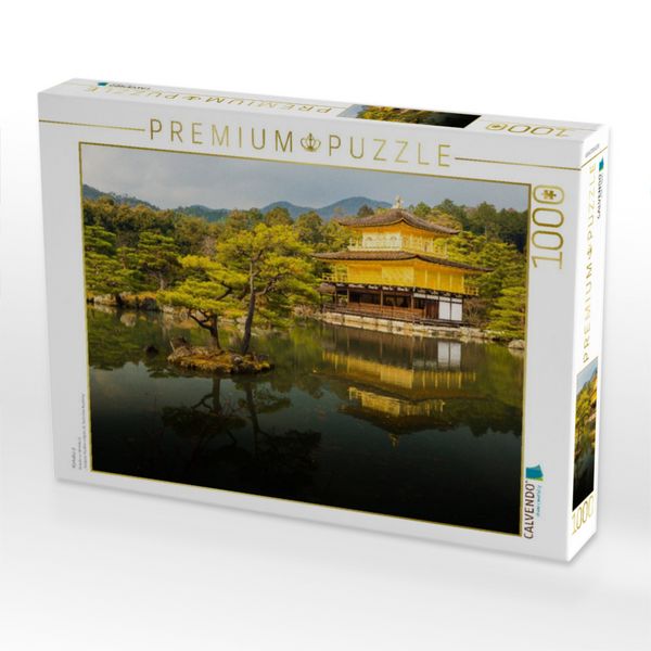 Produktbild: CALVENDO Puzzle Kinkaku-ji | 1000 Teile Lege-Gr&ouml;&szlig;e 64x48cm Foto-Puzzle f&uuml;r gl&uuml;ckliche Stunden