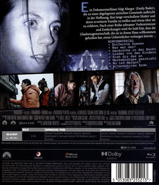 Produktbild: Paranormal Activity: Next of Kin