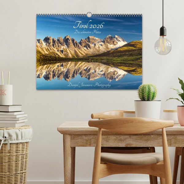 Produktbild: Tirol 2026 - die sch&ouml;nsten Pl&auml;tze (Wandkalender 2026 DIN A3 quer), CALVENDO Monatskalender