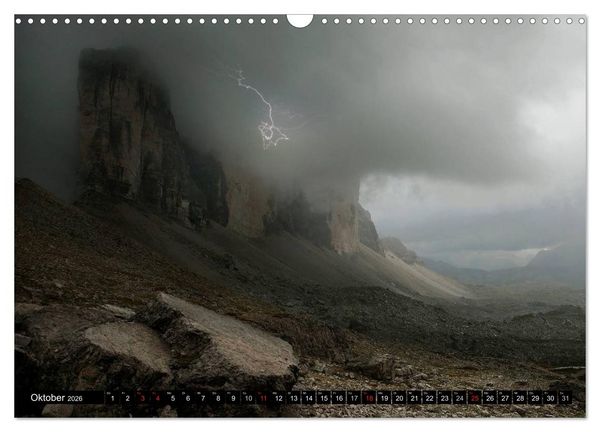 Produktbild: WETTER-LANDSCHAFTEN (Wandkalender 2026 DIN A3 quer), CALVENDO Monatskalender