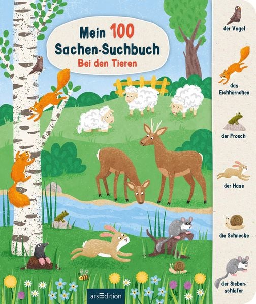 Produktbild: Mein 100 Sachen-Suchbuch &ndash; Bei den Tieren