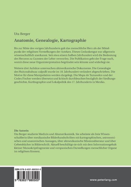 Produktbild: Anatomie, Genealogie, Kartographie