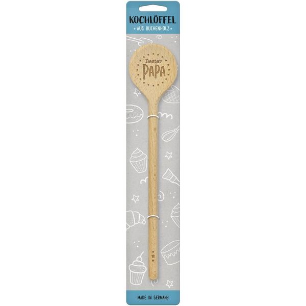 Produktbild: GRUSS & CO Kochl&ouml;ffel Motiv: Bester Papa