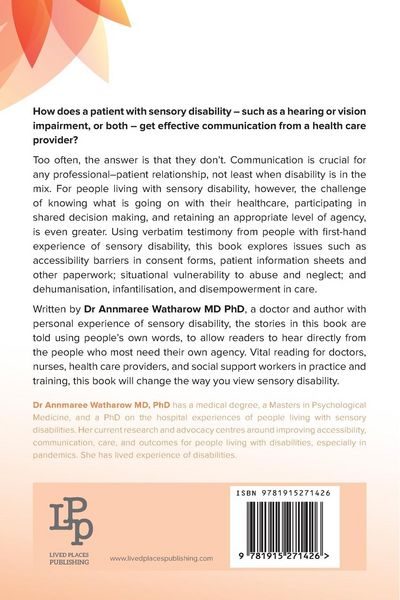 Produktbild: Improving the Experience of Health Care for People Living with Sensory Disability