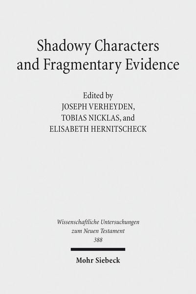 Produktbild: Shadowy Characters and Fragmentary Evidence