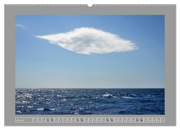 Produktbild: Nur Himmel und Meer (Wandkalender 2026 DIN A2 quer), CALVENDO Monatskalender