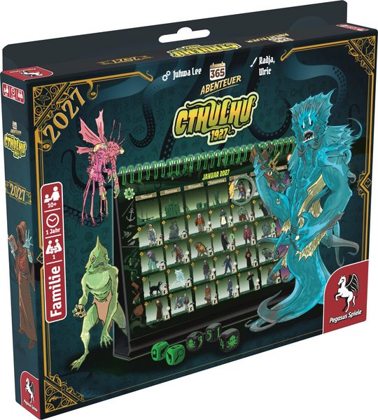 Produktbild: 365 Abenteuer  Cthulhu 1927 [Kalender Edition 2027]