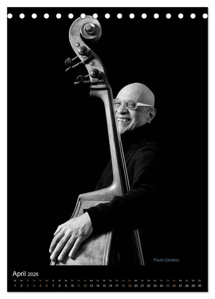 Produktbild: Jazz it! (Tischkalender 2026 DIN A5 hoch), CALVENDO Monatskalender