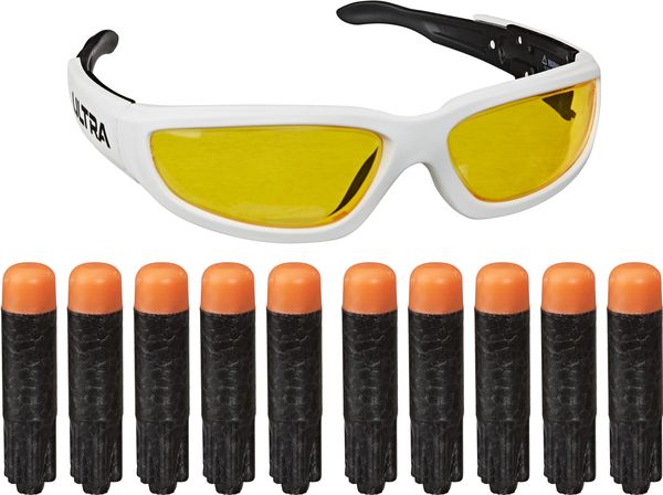 Hasbro - Nerf Ultra Vision Gear Brille und 10 Nerf Ultra Darts