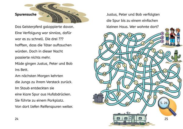 Produktbild: Die drei ??? Kids, B&uuml;cherhelden 2. Klasse, Spuk in der W&uuml;ste