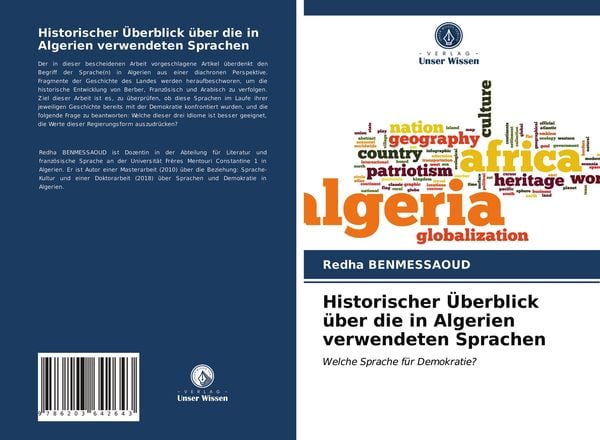 Produktbild: Historischer &Uuml;berblick &uuml;ber die in Algerien verwendeten Sprachen