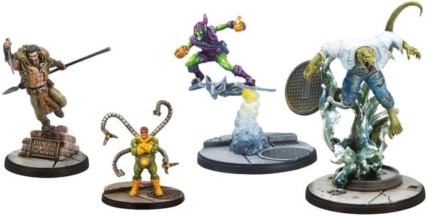 Produktbild: Marvel Crisis Protocol - Spider-Foes (Spider Foes) DE/EN/ES/FR