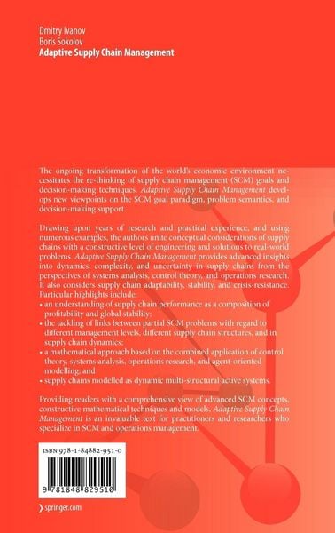 Produktbild: Adaptive Supply Chain Management