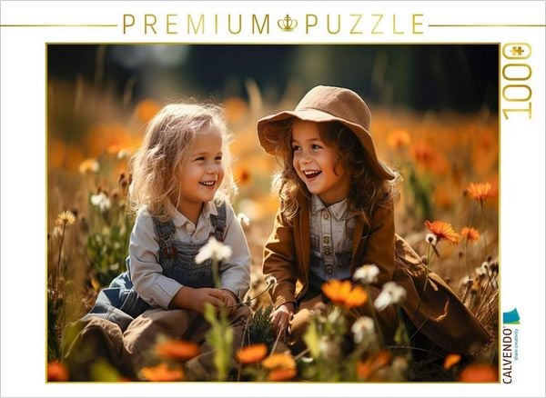 CALVENDO Puzzle Kinder Lachen | 1000 Teile Lege-Größe 64x48cm Foto-Puzzle für glückliche Stunden