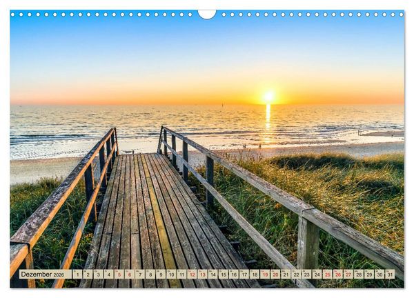 Produktbild: SYLT D&uuml;nenwege (Wandkalender 2026 DIN A3 quer), CALVENDO Monatskalender