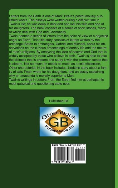 Produktbild: Letters from the Earth