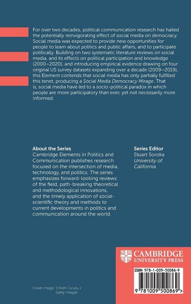 Produktbild: Social Media Democracy Mirage