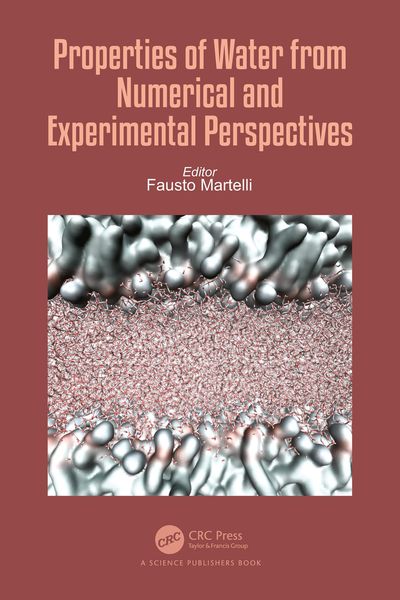 Produktbild: Properties of Water from Numerical and Experimental Perspectives