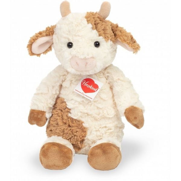 Produktbild: Teddy Hermann 93939 - Kuh Gerda, 32 cm, Herzekind, Pl&uuml;schtier