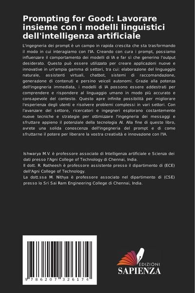 Produktbild: Prompting for Good: Lavorare insieme con i modelli linguistici dell'intelligenza artificiale