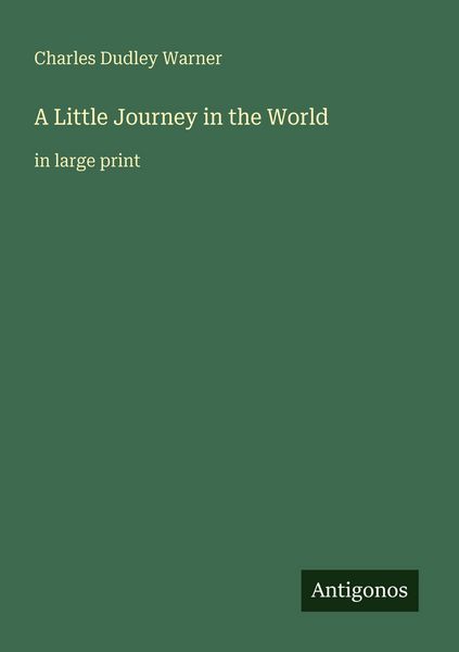 Produktbild: A Little Journey in the World