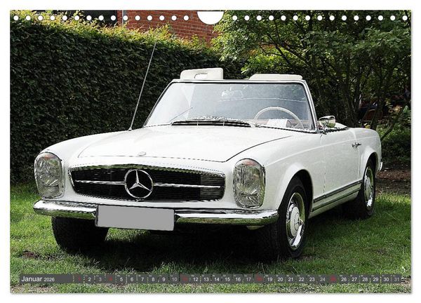 Produktbild: Mercedes Benz - Edle Sch&auml;tzchen (Wandkalender 2026 DIN A4 quer), CALVENDO Monatskalender