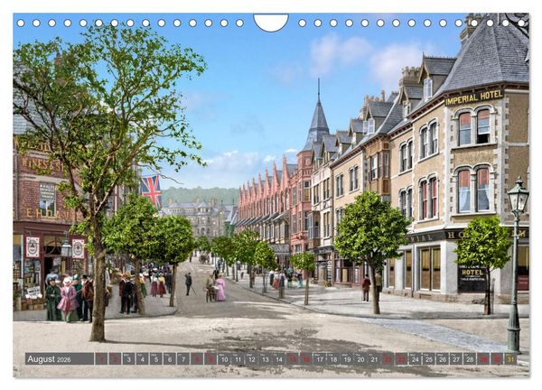 Produktbild: Wales around 1900 - photos restored and colourised (Wall Calendar 2026 DIN A4 landscape), CALVENDO 12 Month Wall Calendar