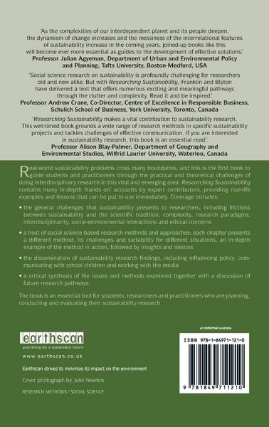 Produktbild: Researching Sustainability