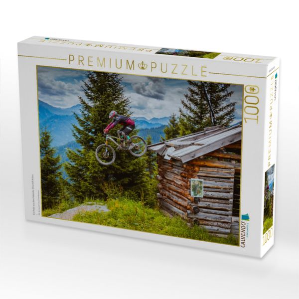 Produktbild: CALVENDO Puzzle Ein Motiv aus dem Kalender Downhill Action | 1000 Teile Lege-Gr&ouml;&szlig;e 64x48cm Foto-Puzzle f&uuml;r gl&uuml;ckliche Stunden
