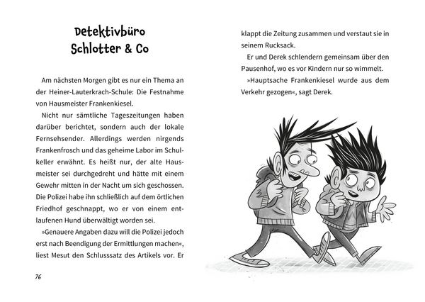 Produktbild: Die schaurigen F&auml;lle des Derek Schlotter &ndash; FRANKENfrosch lebt!