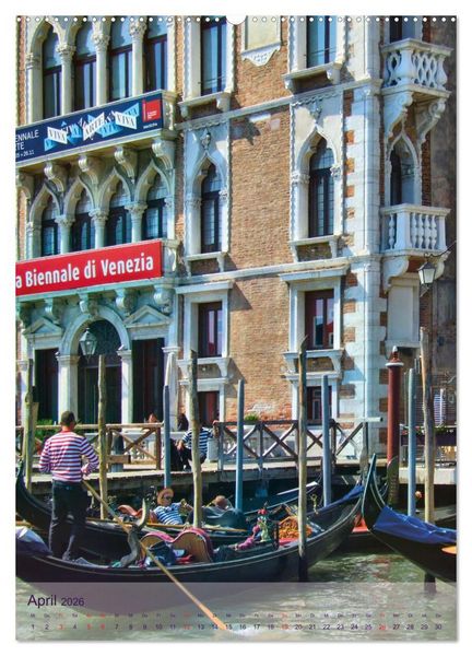 Produktbild: Zauberhaftes Italien (Wandkalender 2026 DIN A2 hoch), CALVENDO Monatskalender