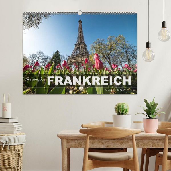 Produktbild: Traumhaftes Frankreich (Wandkalender 2026 DIN A2 quer), CALVENDO Monatskalender
