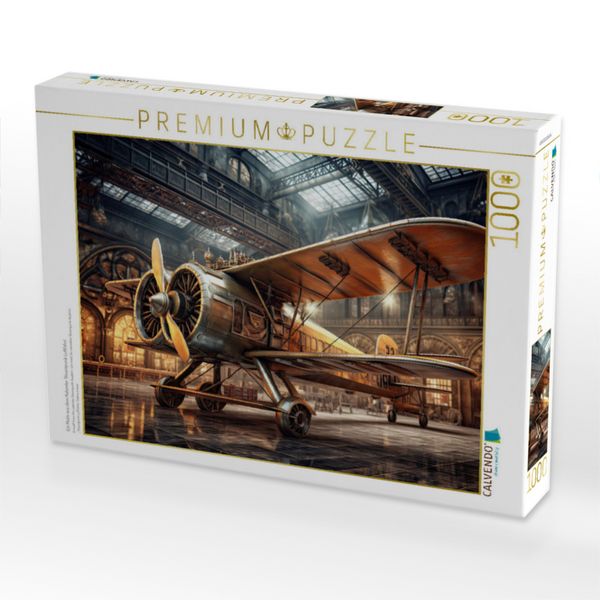 Produktbild: CALVENDO Puzzle Ein Motiv aus dem Kalender Steampunk Luftfahrt | 1000 Teile Lege-Gr&ouml;&szlig;e 64x48cm Foto-Puzzle f&uuml;r gl&uuml;ckliche Stunden