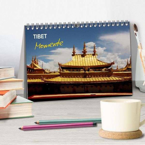 Produktbild: Tibet Momente (Tischkalender 2026 DIN A5 quer), CALVENDO Monatskalender