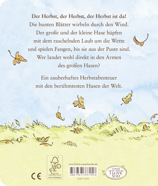 Produktbild: Wei&szlig;t du eigentlich, wie lieb ich dich hab? ... wenn die bunten Bl&auml;tter fliegen