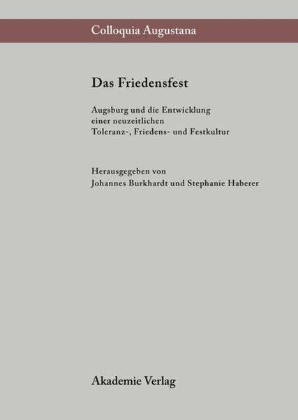 Produktbild: Das Friedensfest